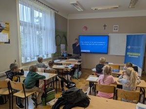˝Czyste powietrze – zdrowa przyszłość˝ – warsztaty ekologiczne w Szkole Podstawowej w Orzechowcach