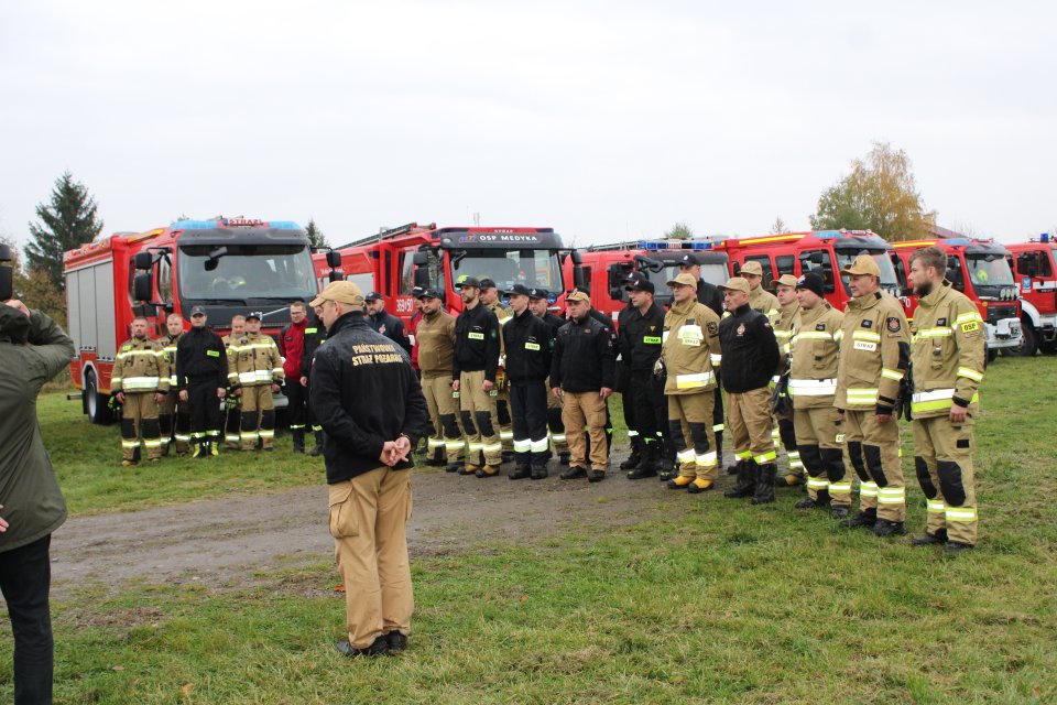 Ćwiczenia zgrywające jednostek Ochotniczych Straży Pożarnych w Bolestraszycach