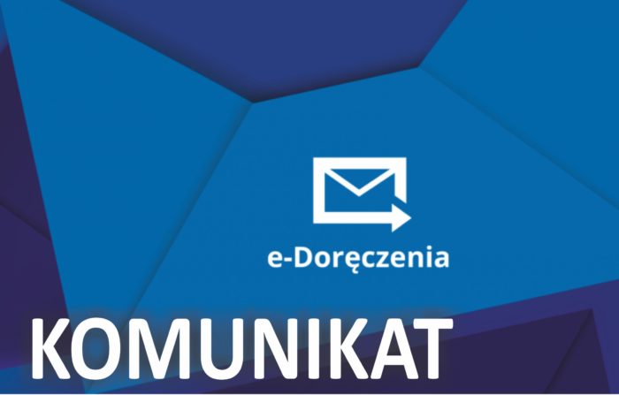 Informacja o zmianie adresu e-doręczeń
