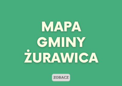 Mapa gminy Żurawica